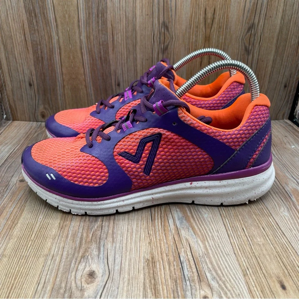 Vionic Orange and Purple Women's Athletic Sneakers